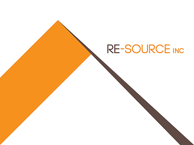 Re-Source Inc home identity pyramid realestate roof