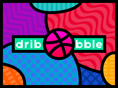 Hello Dribbble design illustration