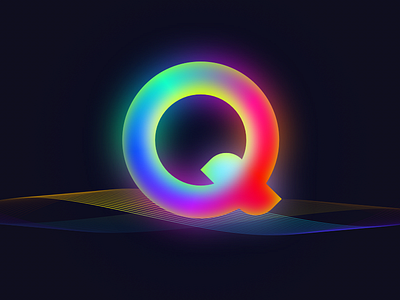 Q design icon illustration
