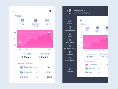 Wallet ui