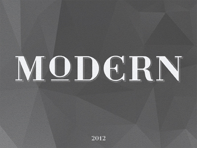 Modern modern