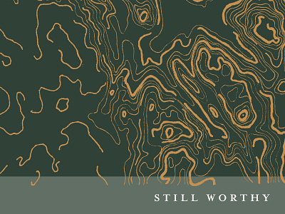 Still Worthy - Redeemer Music Album Art graphic design