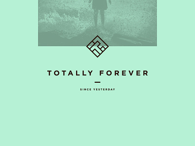 TF — Totally Forever clean fashion forever logo logotype minimal monogram simple symbol tf totally type