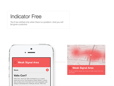 iOS7 Concept — Indicator Free design flat home homescreen ios ios7 minimal redesign screen simple ui ux