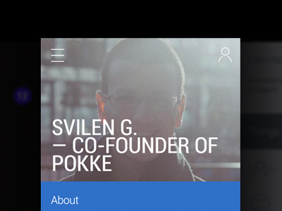 (WIP) Pokke — Card Design app card ios metro metroios minimal modern pokke profile profile design profile ios simple type
