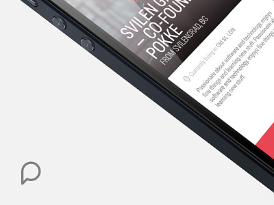 Pokke — Card Design app card ios location metro minimal pokke profile simple teaser ui ux