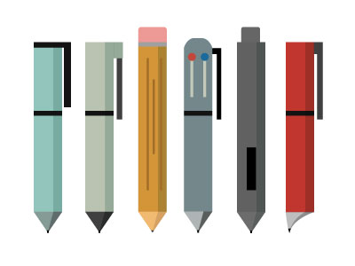 Pens by Carmen Hernandez on Dribbble