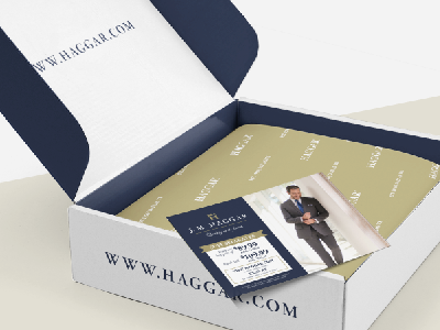 HAGGAR.com Box Stuffer