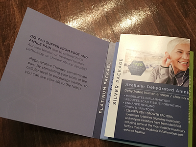 Regenerative Therapy Brochure