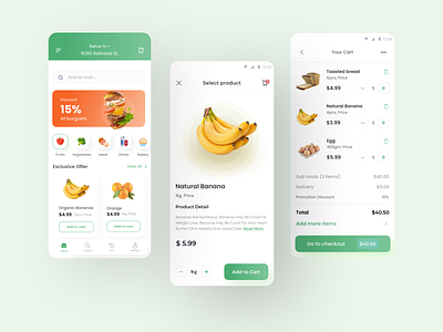 Food Delivery App Design app design ui ux