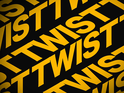 Twist animation animation after effects animations design kinetic kinetic typography kinetictype twist typographic typography typography art
