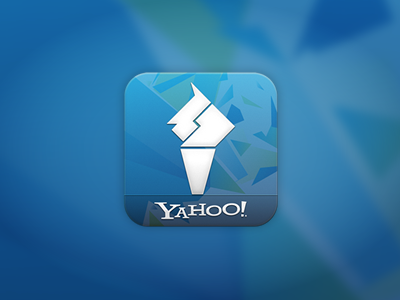 Yahoo! London Olympics App 2012 android blue geometry ios london olympics runningoutoftags sports torche yahoo
