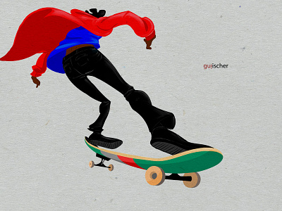 360 bs character design illustration skateboard