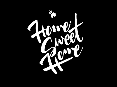 Home Sweet Home hand lettering lettering procreate type typography