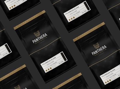 Panthera Coffee Supply Co. 2020 brand design brand identity branding coffee coffee brand coffee design design graphic design illustration packaging vector