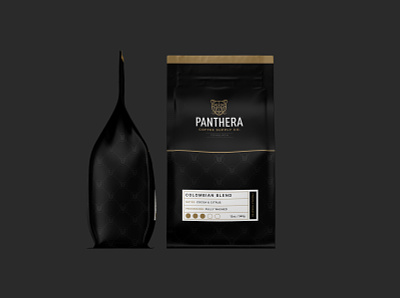 Panthera Coffee Supply Co. 2020 brand design brand identity branding coffee coffee brand design graphic design illustration packaging vector