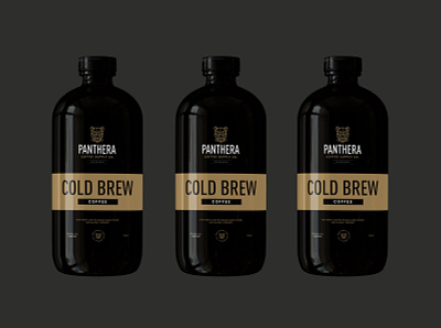 Panthera Coffee Supply Co. 2020 art brand design brand identity branding coffee coffee brand coffee branding cold brew coffee coldbrew design graphic design illustration packaging vector