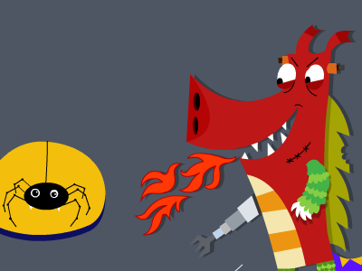 Halloween Mashup Dragon characterdesign illustration kids