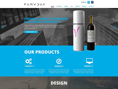 Faraday INC - Home Design design faradayinc home design homepage homepagedesign layout