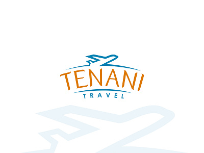 Tenani Travel branding graphic design logo pictorial logo travel vector