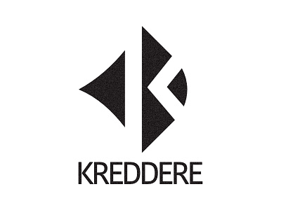 KREDDERE logo logo design logodesign minimal minimalistic negative negative space negative space logo negativespace