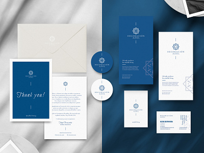 Decoratión Azul /branding/