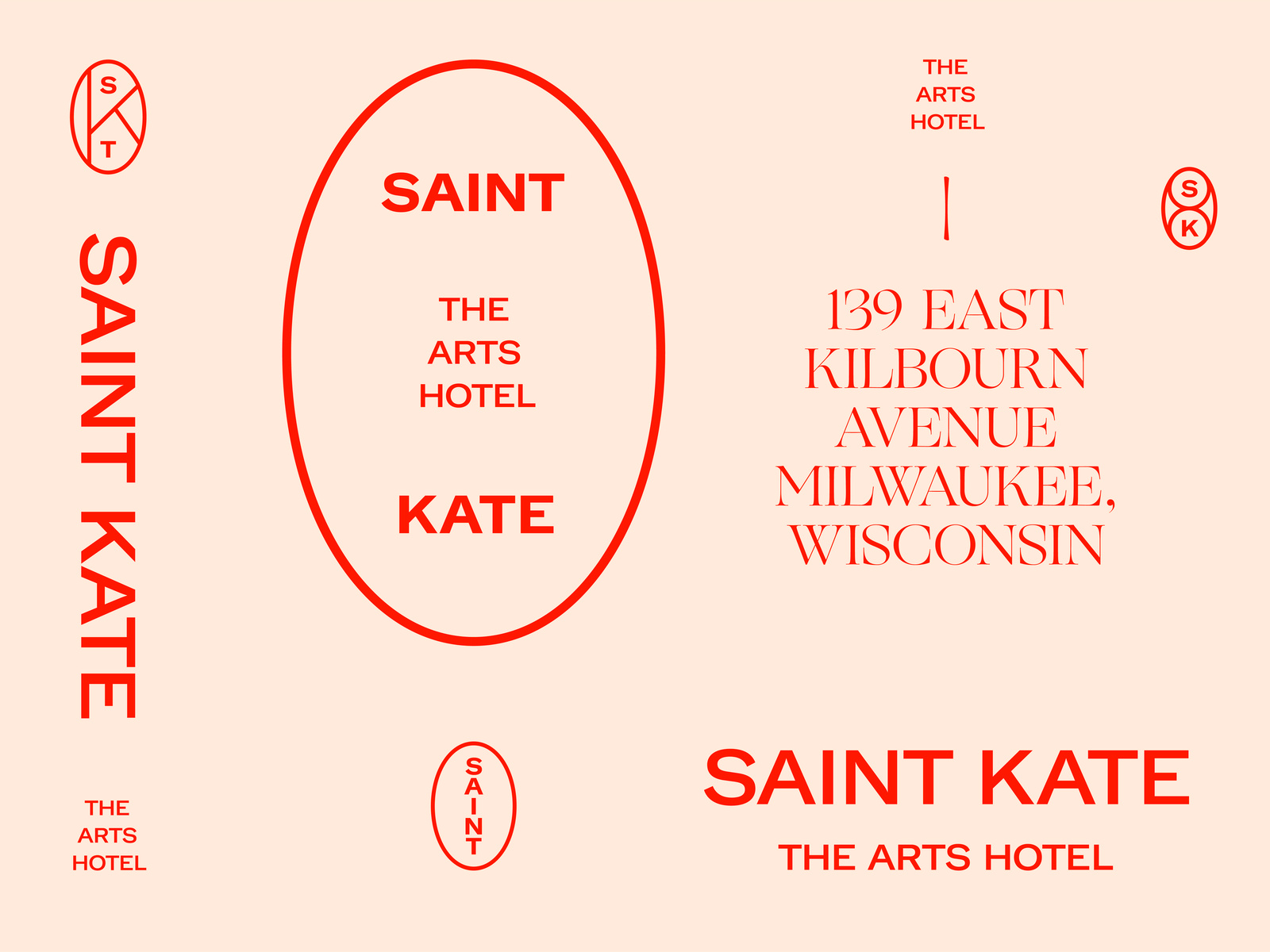 Saint Kate — Brand Marks System by Stacey Donaldson for One Design on