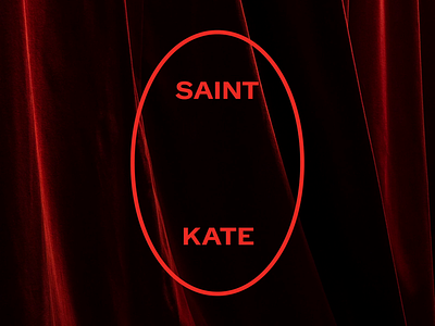 Saint Kate — Primary Mark brand identity branding design hospitality hotel identity logo mark