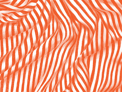 Drapery, in Orange