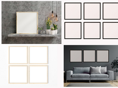 Square Frame Mockups