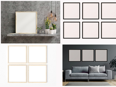 Square Frame Mockups