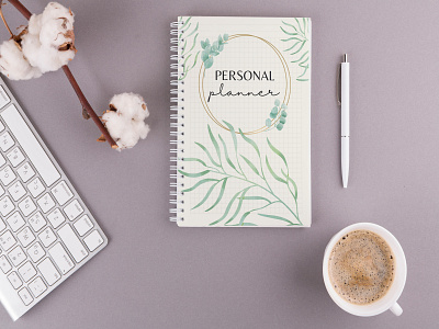 Digital Planner Cover pattern