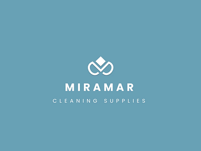 A logo for cleaning supplies "MIRAMAR"