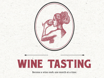 wine tasting cross hatching illustrator photoshop