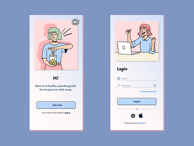 Daily UI 1: Login beginner challenge dailyui login noob