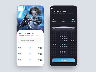 Movie app app ui