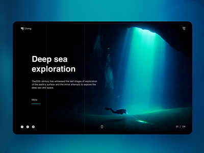 Seabed exploration design ui web