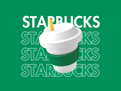 STARBUCKS cup design illustration