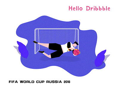 Hello.Dribbble cup fifa world