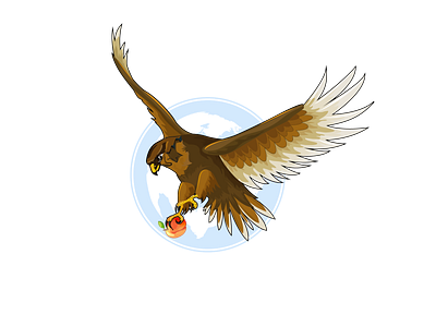 Eagle branding dc design eagle graphic design illustration logo parck ui ux vector