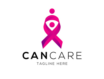 CanCare Logo apparel branding cancer care clever clothing creative design doctor healthcare illustration logo ui vector