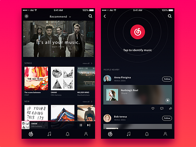 NetEase Music - iOS UI Design
