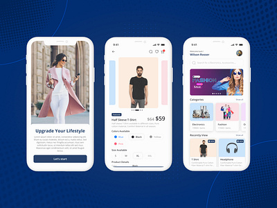 E-Commerce Application Design app app design appui design e commerce figma graphic design ui uiux