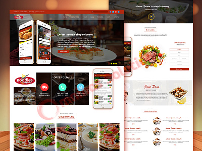 Food Recipe Site android androidapp app appdesign behance design designer dribbble ios iosapp iosdesign iosinspiration