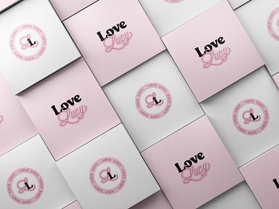 Love Lucy - Brand Identity Design brand identity branding design graphic design illustration logo logo design typography