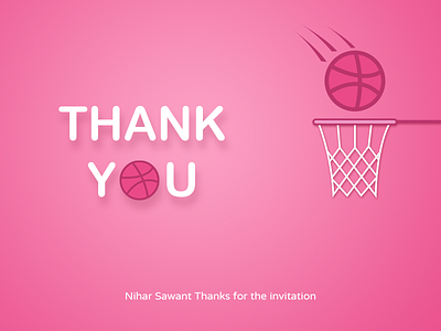 Thank you Dribbble