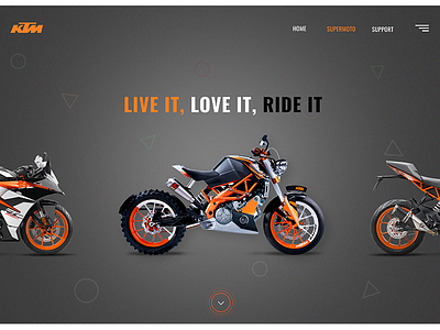 Ktm homepage