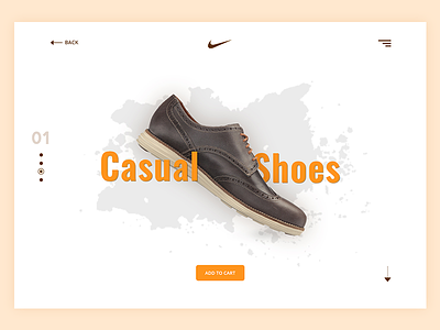 product landing page app branding design flat landing page shoe typography ui web