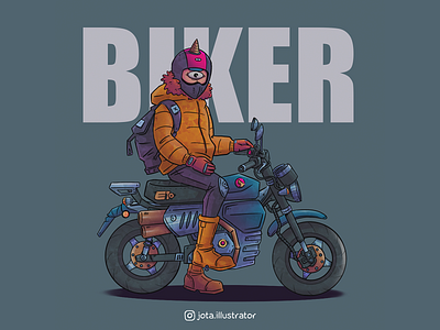 Cyclops Biker