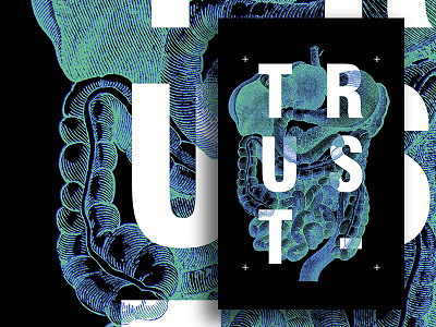 Trust design digital editorial icon illustration layout logo magazine print type typography